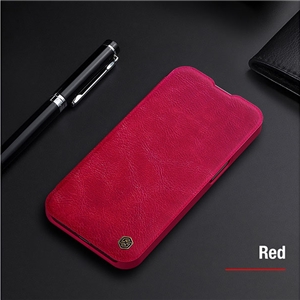 کیف چرمی نیلکین آیفون 13 پرو Nillkin Qin Leather Case iPhone 13 Pro