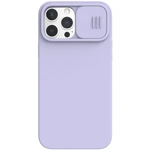قاب برند نیلکین مدل کم شیلد سیلیکون مناسب برای گوشی آیفون  Nillkin Camshield Silky Silicon iPhone 13 Pro