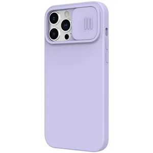 قاب برند نیلکین مدل کم شیلد سیلیکون مناسب برای گوشی آیفون  Nillkin Camshield Silky Silicon iPhone 13 Pro