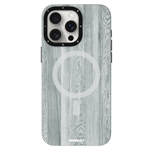 قاب YOUNGKIT یانگکیت White Wooden Texture Magsafe Series مناسب برای Apple iPhone 14 Pro