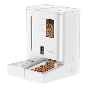 ظرف غدای هوشند حیوانات پرودو Porodo Petmate Automatic Pet Feeder PDFD035VWH