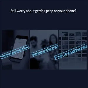 گلس نیلکین حریم شخصی مناسب برای آیفون 13 پرو مکس Nillkin iPhone 13 Pro Max Guardian privacy tempered glass