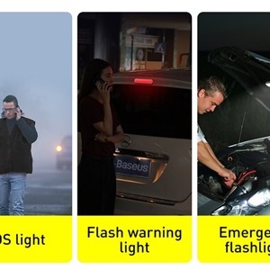 چراغ خورشیدی قابل حمل اضطراری خودرو بیسوس Baseus Solar Emergency Car Light CRYJD01-01