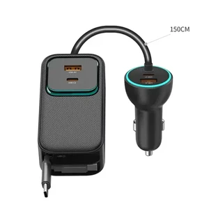 شارژر فندکی 135 وات 6 پورت مک دودو MCDODO CC-213