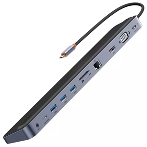هاب 11 پورت USB-C باسئوس مدل WKSX030013