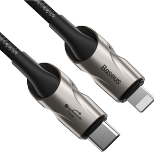 کابل لایتنینگ به Type c بیسوس توان 2.4 آمپر طول 1 متر Baseus Fish eye Cable CATLYY-01