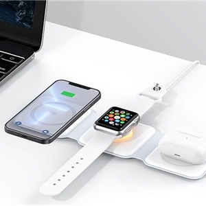 شارژ بیسیم چند کاره رسی Recci Wireless Charger Ambient Lamp RCW-27