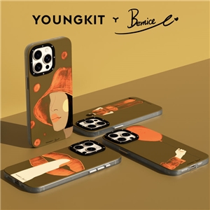 قاب YOUNGKIT یانگکیت Flying Bemice Gentle Orange Magsafe Series مناسب برای Apple iPhone 13 Pro Max
