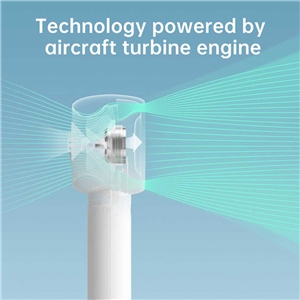 پنکه توربو دستی شارژی JISULIFE Super-mini turbo fan Life5 FA42