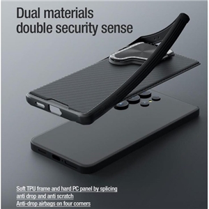 کاور نیلکین مدل CamShield Prop مناسب برای گوشی موبایل سامسونگ Galaxy S24 Plus