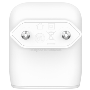 شارژر دیواری بلکین مدل WCA003vf04WH به همراه کابل لایتنینگ