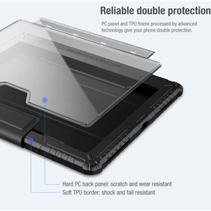 کیف کلاسوری نیلکین مدل Camshield Bumper مناسب برای تبلت اپل iPad Pro 12.9 2022 / 2021 / 2020