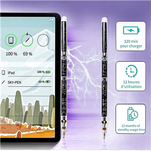 قلم آیپد شفاف کوتسی Coteci Punk Transparent Drawing Pen 62012