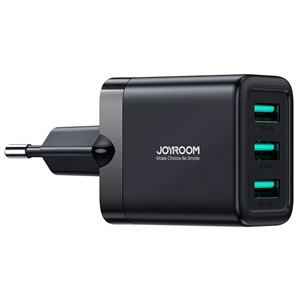 آداپتور 3 پورت 17 وات جویروم Joyroom Smart Charger JR-TCN02EU