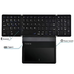 کیبورد تاشو همراه با تاچ پد کوتسی Coteci OF-032 Folding Keyboard