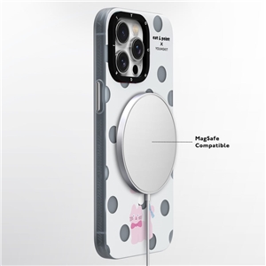 قاب YOUNGKIT یانگکیت White Cat&Point Sweet Atmosphere Magsafe Series مناسب برای Apple iPhone 15 Pro Max