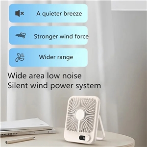 پنکه رومیزی شارژی ریمکس Remax Ultra-Thin Fan ZF03