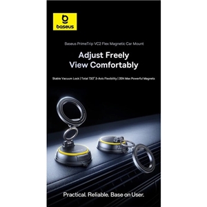 هولدر مگنتی روداشبوردی بیسوس Baseus PrimeTrip VC2 Flex Magnetic Car Holder C0013800