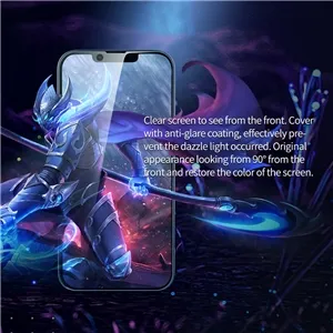 گلس نیلکین حریم شخصی مناسب برای آیفون 13 پرو مکس Nillkin iPhone 13 Pro Max Guardian privacy tempered glass