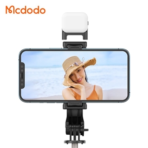 مونوپاد و سه پایه رینگ لایت مک دودو به همراه کابل شارژ MCDODO SS-178 ZM Series Single Lamp Wireless Selfie Stick & Tripod & Monopod