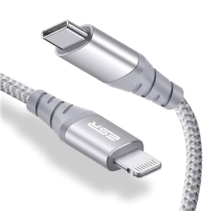 کابل USB-C به لایتنینگ برند ESR دارای MFI طول 2m