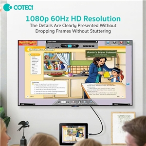 کابل HDMI به لایتنینگ کوتتسی Coteetci 33024 طول 1.8 متر