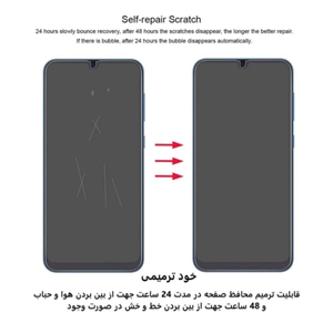 محافظ صفحه نمایش بوف مدل Hg01 مناسب برای گوشی موبایل سامسونگ Galaxy Z Flip3 به همراه محافظ پشت گوشی