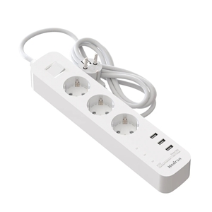 چند راهی برق و شارژر هادرون Hadron P323 دارای 3 پورت