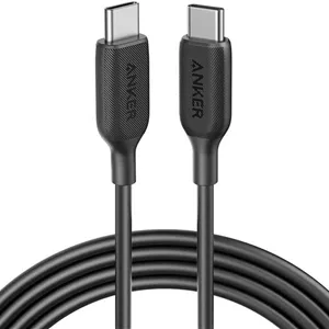 کابل فست شارژ 60 وات انکر PowerLine III USB-C to USB-C طول 90 سانتی متر مدل A8852