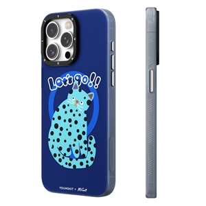 قاب YOUNGKIT یانگکیت Blue Polka Dot Cat Magsafe Series مناسب برای Apple iPhone 14 Pro