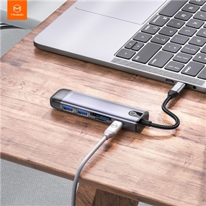 هاب شارژر تایپ سی 6 پورت مک دودو Mcdodo HU-7740 6 in 1 USB-C HUB