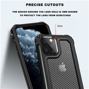 قاب جیتک مدل Tough Carbon مناسب iPhone 12 Pro Max