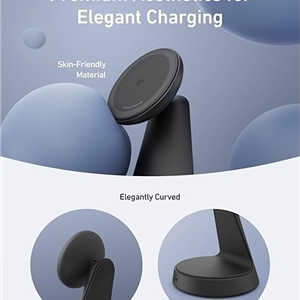 شارژر وایرلس 15 وات مگ سیف انکر مدل A25M7