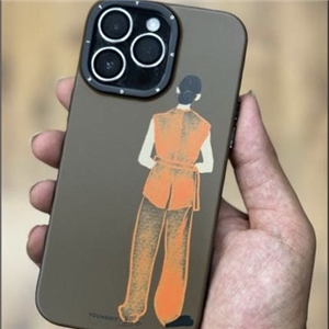قاب YOUNGKIT یانگکیت Graceful Silhouette Bemice Gentle Orange Magsafe Series مناسب برای Apple iPhone 15 Pro Max