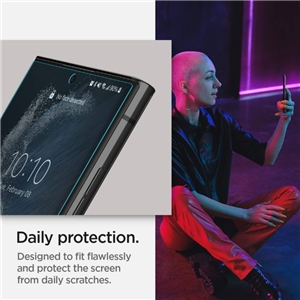 محافظ صفحه نمایش اسپیگن Galaxy S23 Ultra مدل Spigen Flex ID