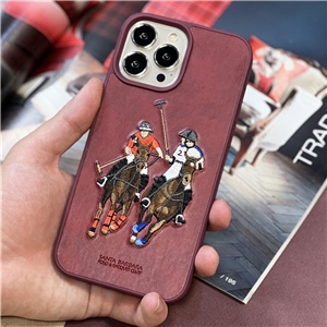 قاب چرمی Polo مدل چوگان Jockey مناسب برای Apple iPhone 13 Pro Max