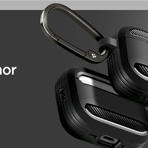 کاور کیس ایرپاد پرو 3 اپل Spigen Rugged Armor مناسب برای AirPods Pro (3rd Gen)