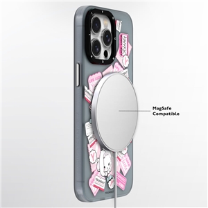 قاب YOUNGKIT یانگکیت Gray Time Bunny Magsafe Series مناسب برای Apple iPhone 15 Pro Max