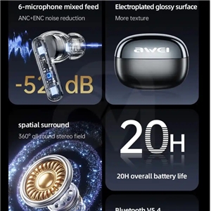 هندزفری بلوتوث اوی Awei T92 ANC Pro