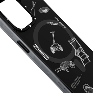 قاب YOUNGKIT یانگکیت مدل Black Playting MagSafe Series مناسب برای Apple iPhone 14 Pro Max
