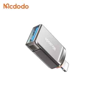 مبدل اوتی‌جی آیفون یواس‌بی به لایتنینگ مک‌دودو MCDODO OTG USB-A 3.0 To Lightning Mini OTG Adapter OT-8600
