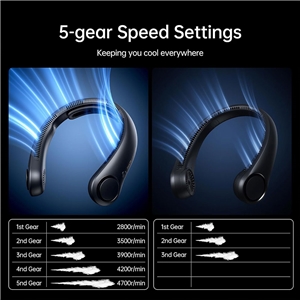 پنکه گردنی شارژی JISULIFE NECK FAN LIFE4 FA14x