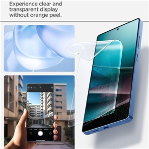 محافظ صفحه نمایش اسپیگن Spigen EliteShield EZ Fit HD Galaxy S25 Ultra