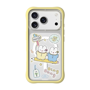 قاب برند یانگکیت مدل Tow Rabbit خرگوش زرد یانگ کیت Youngkit آیفون مناسب برای Apple iPhone 17 Pro Max