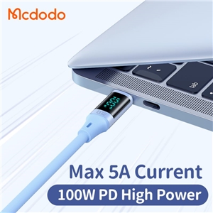 کابل شارژ سریع 100 وات تایپ سی به تایپ سی مک دودو MCDODO DIGITAL HD CA-194