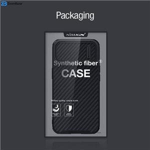 کاور نیلکین مدل Synthetic fiber S Case مناسب برای گوشی موبایل اپل iPhone 14 Plus