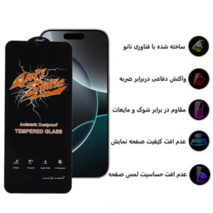 محافظ صفحه نمایش اپیکوی مدل Antistatic Dustproof مناسب برای گوشی موبایل اپل iPhone 16 Pro