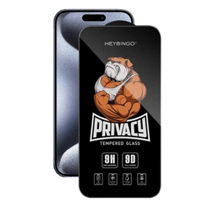 محافظ صفحه نمایش حریم شخصی اپیکوی مدل Privacy Hey Bingo مناسب برای گوشی موبایل اپل iPhone 15 Pro