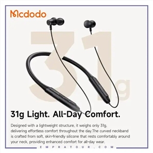 هندزفری گردنی مک دودو Mcdodo VerveFit Neck Wireless Neckband Headphones HP-893