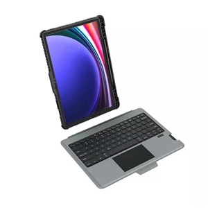 کیف کلاسوری کیبورددار نیلکین مدل Bumper Combo Backlit Keyboard مناسب برای تبلت سامسونگ Galaxy Tab S9 Plus
